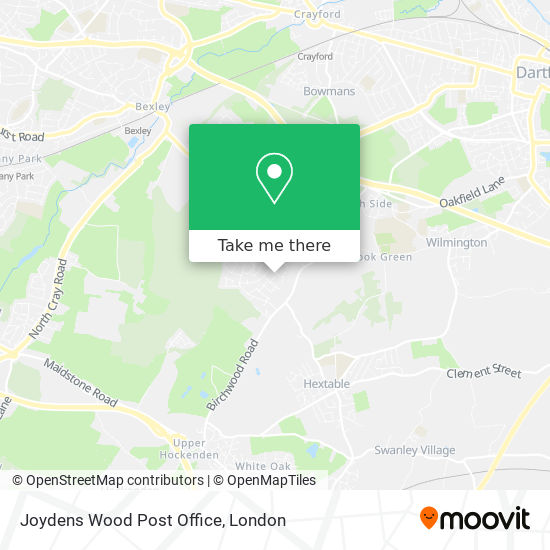 Joydens Wood Walking Map How To Get To Joydens Wood Post Office In Dartford By Bus Or Train?