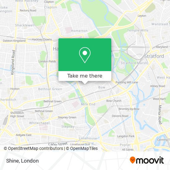 Shine map
