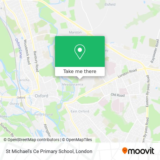 St Michael's Ce Primary School map