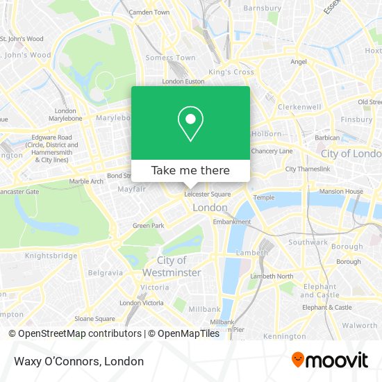 Waxy O’Connors map