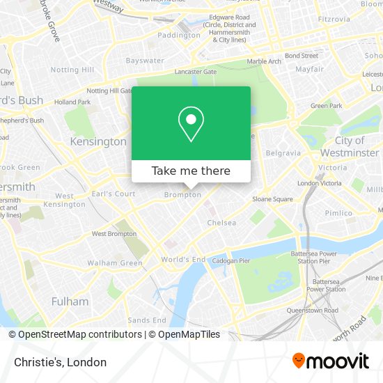 Christie's map