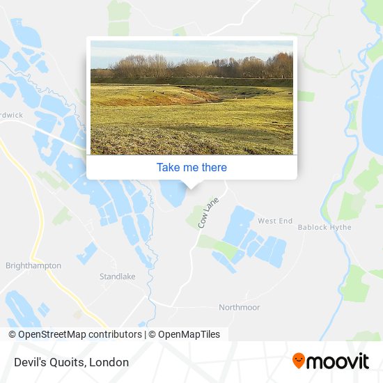 Devil's Quoits map