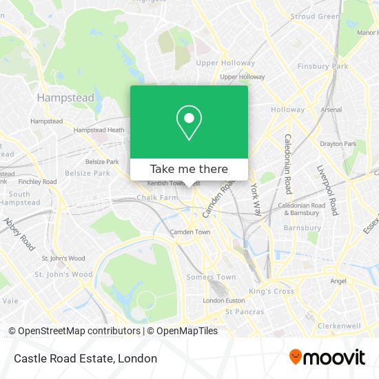 Castle Road Estate map