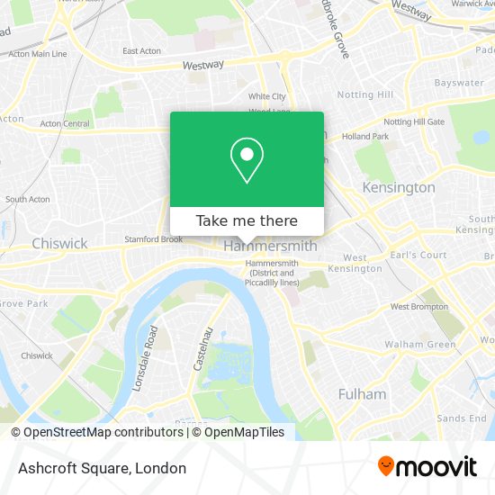 Ashcroft Square map