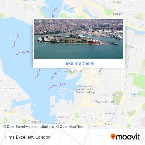 Hms Excellent map
