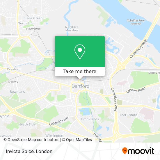 Invicta Spice map