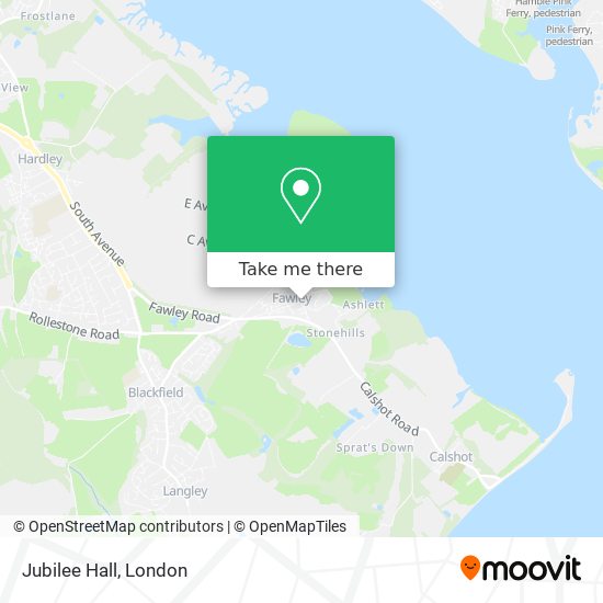 Jubilee Hall map