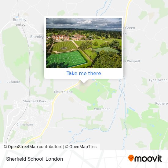 Sherfield School map