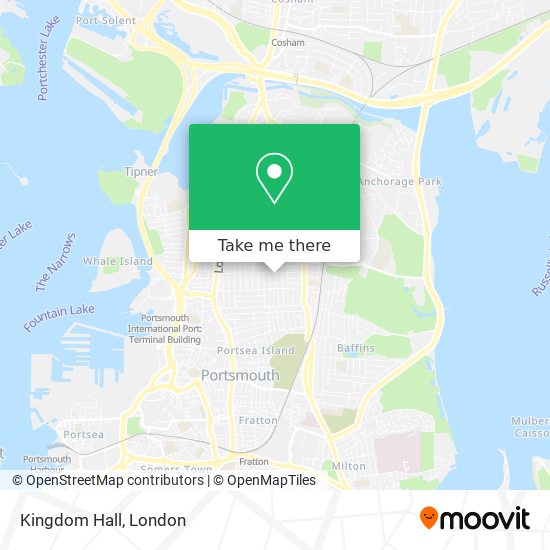 Kingdom Hall map