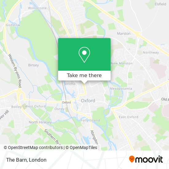 The Barn map