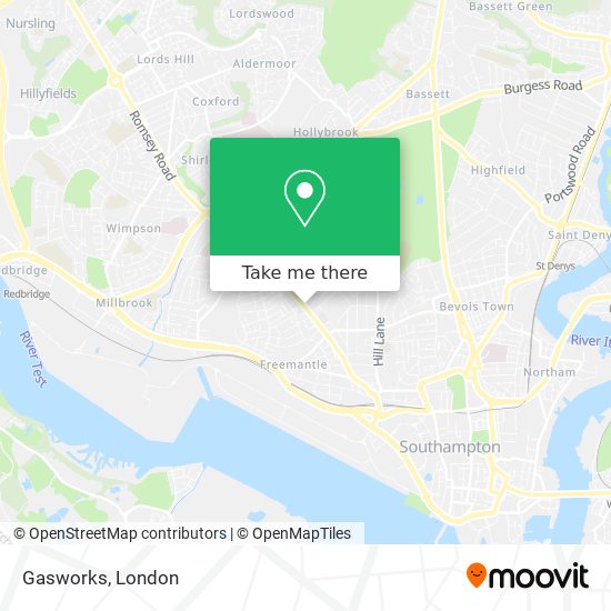 Gasworks map