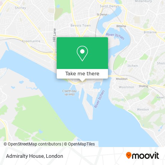 Admiralty House map