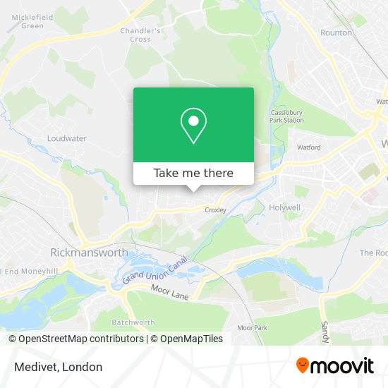 Medivet map