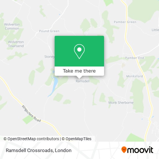 Ramsdell Crossroads map