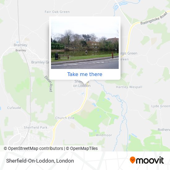 Sherfield-On-Loddon map