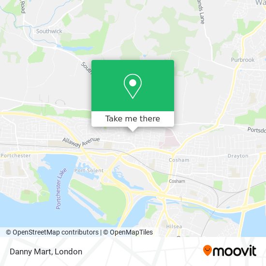 Danny Mart map