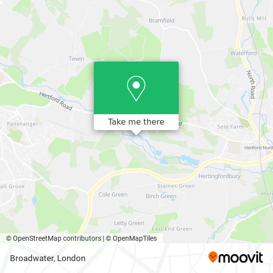 Broadwater map
