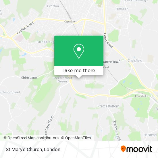 St Mary's Church map