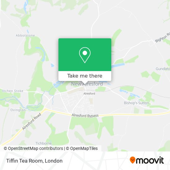 Tiffin Tea Room map