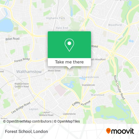 Forest School map