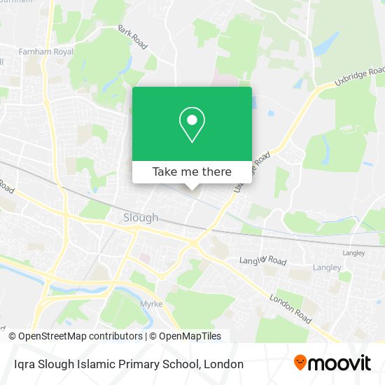 Iqra Slough Islamic Primary School map