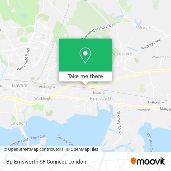 Bp Emsworth SF Connect map