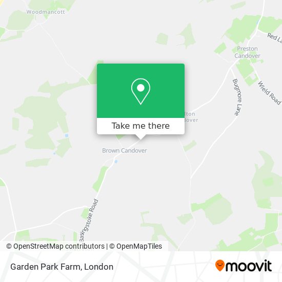 Garden Park Farm map