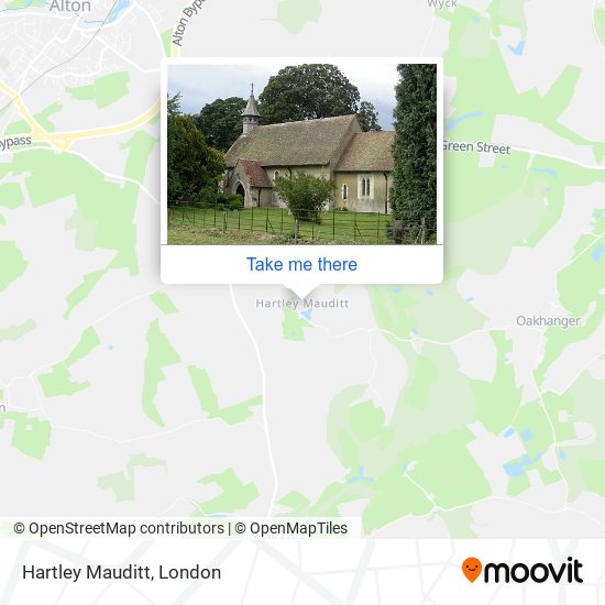 Hartley Mauditt map
