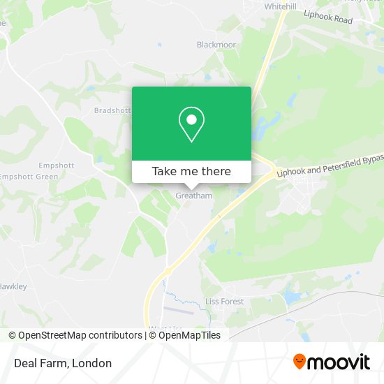 Deal Farm map
