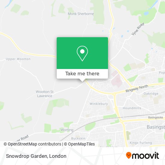 Snowdrop Garden map