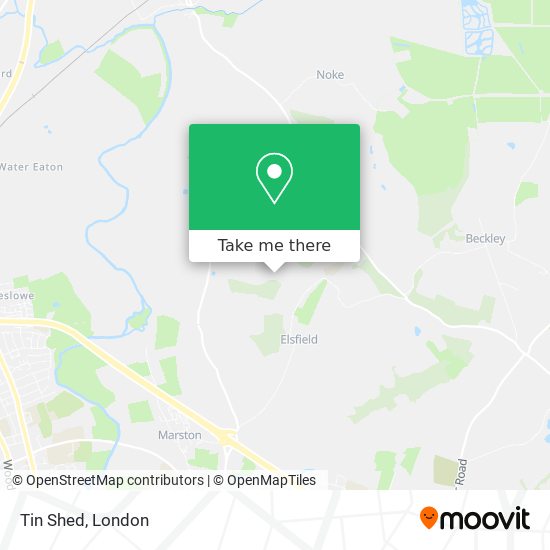 Tin Shed map