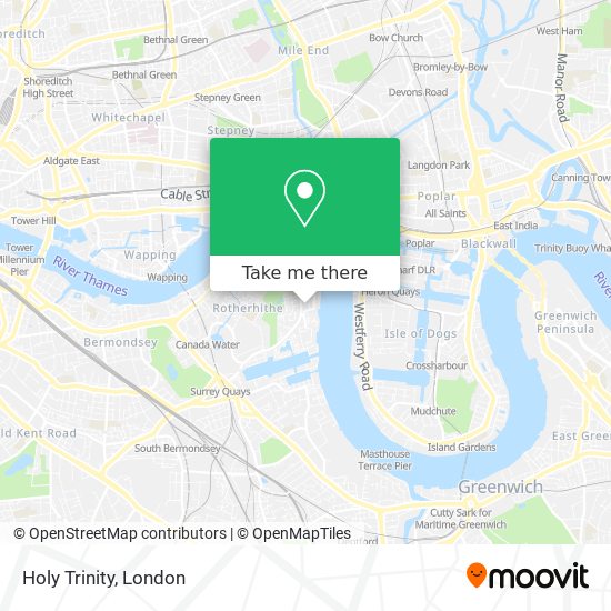 Holy Trinity map