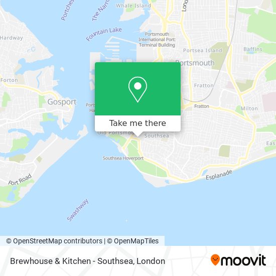 Brewhouse & Kitchen - Southsea map