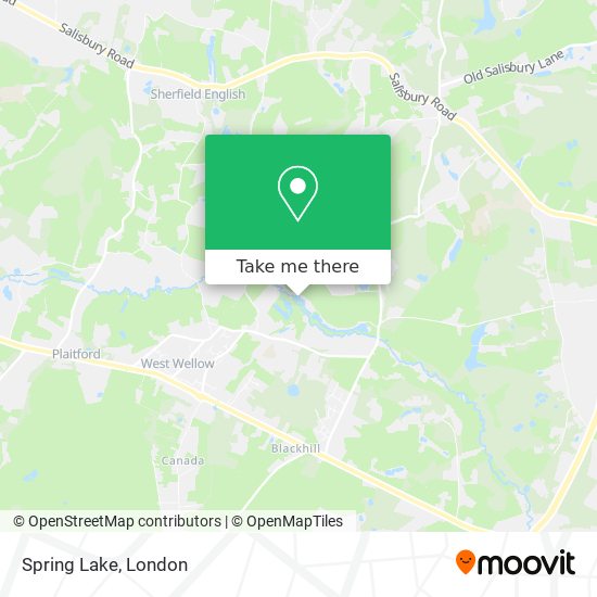 Spring Lake map
