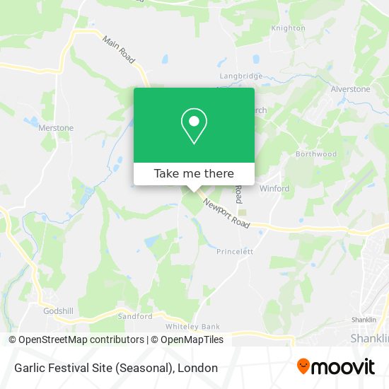 Garlic Festival Site (Seasonal) map