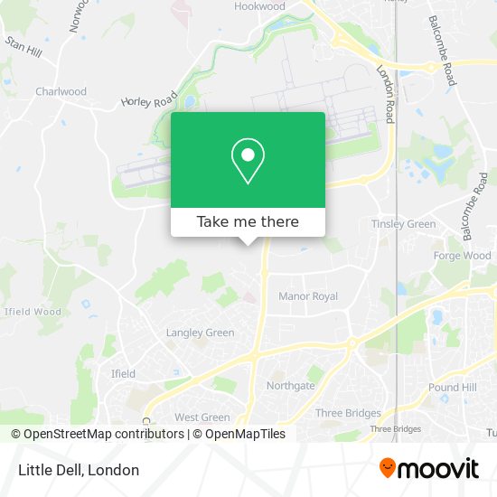 Little Dell map