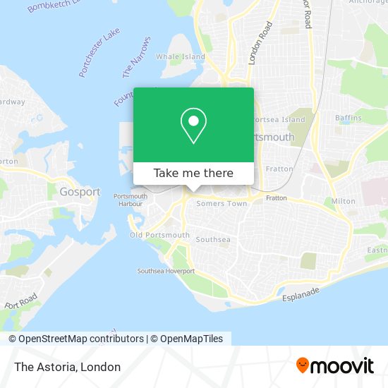 The Astoria map