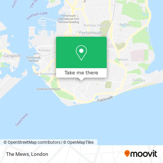 The Mews map