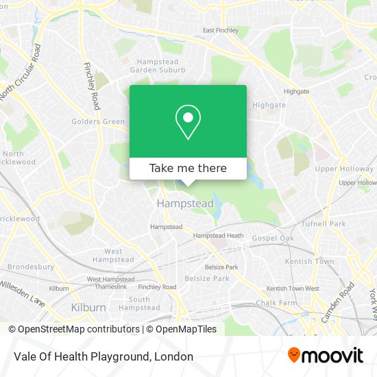 Vale Of Health Playground map