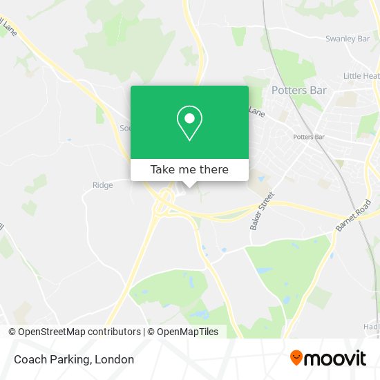 Coach Parking map