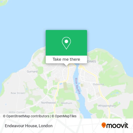 Endeavour House map