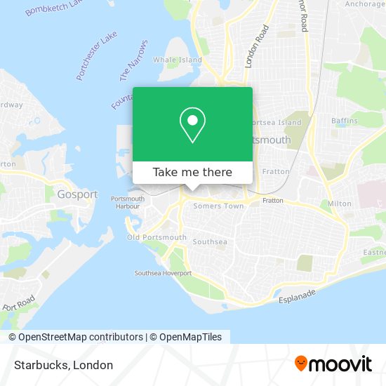 Starbucks map