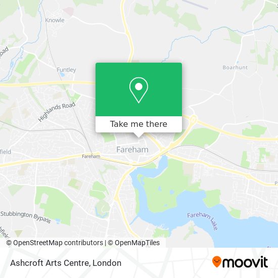 Ashcroft Arts Centre map