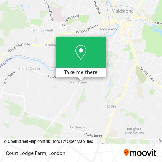 Court Lodge Farm map