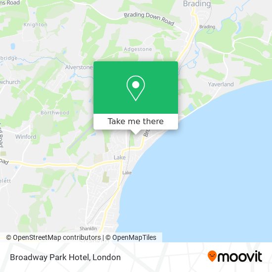 Broadway Park Hotel map