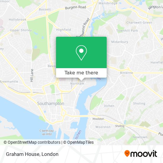 Graham House map