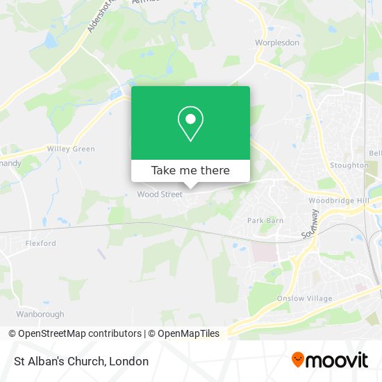 St Alban's Church map