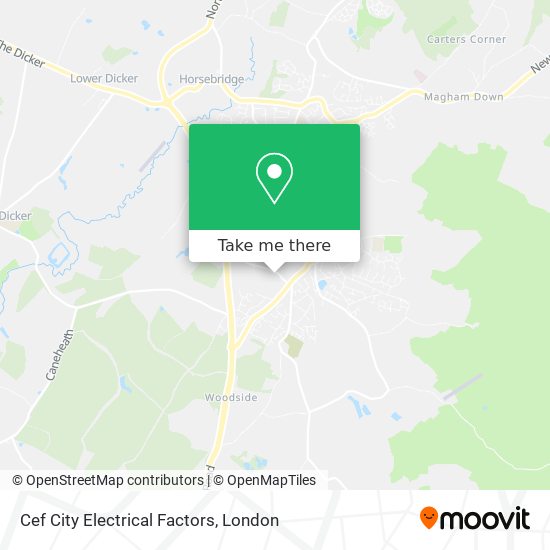 Cef City Electrical Factors map