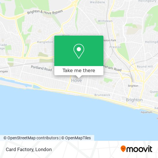 Card Factory map