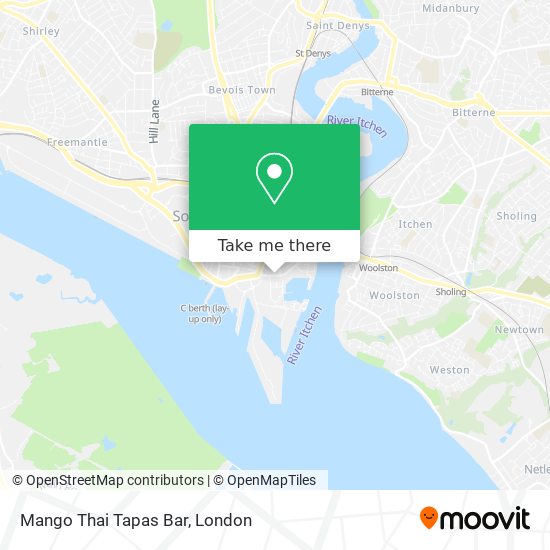 Mango Thai Tapas Bar map